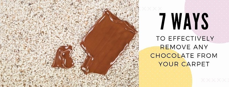 How to Remove Chocolate any From Your Carpet