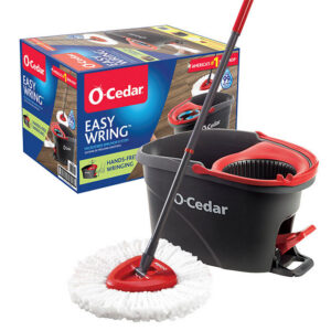O-Cedar EasyWring Microfiber Spin Mop & Bucket System